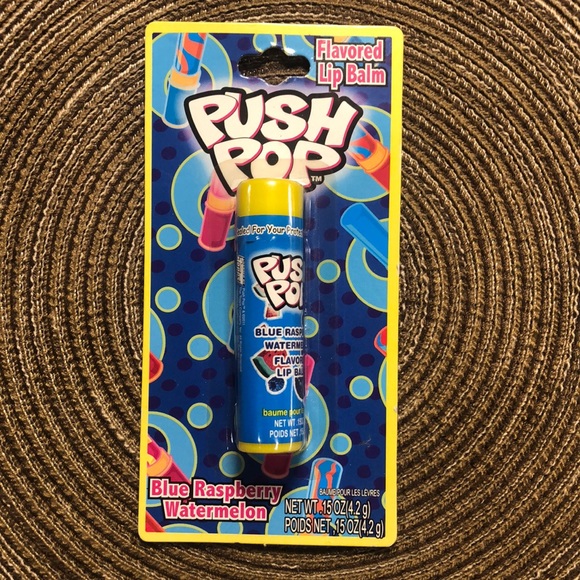 Push Pop Blue Raspberry Watermelon Lip Balm - Picture 1 of 2
